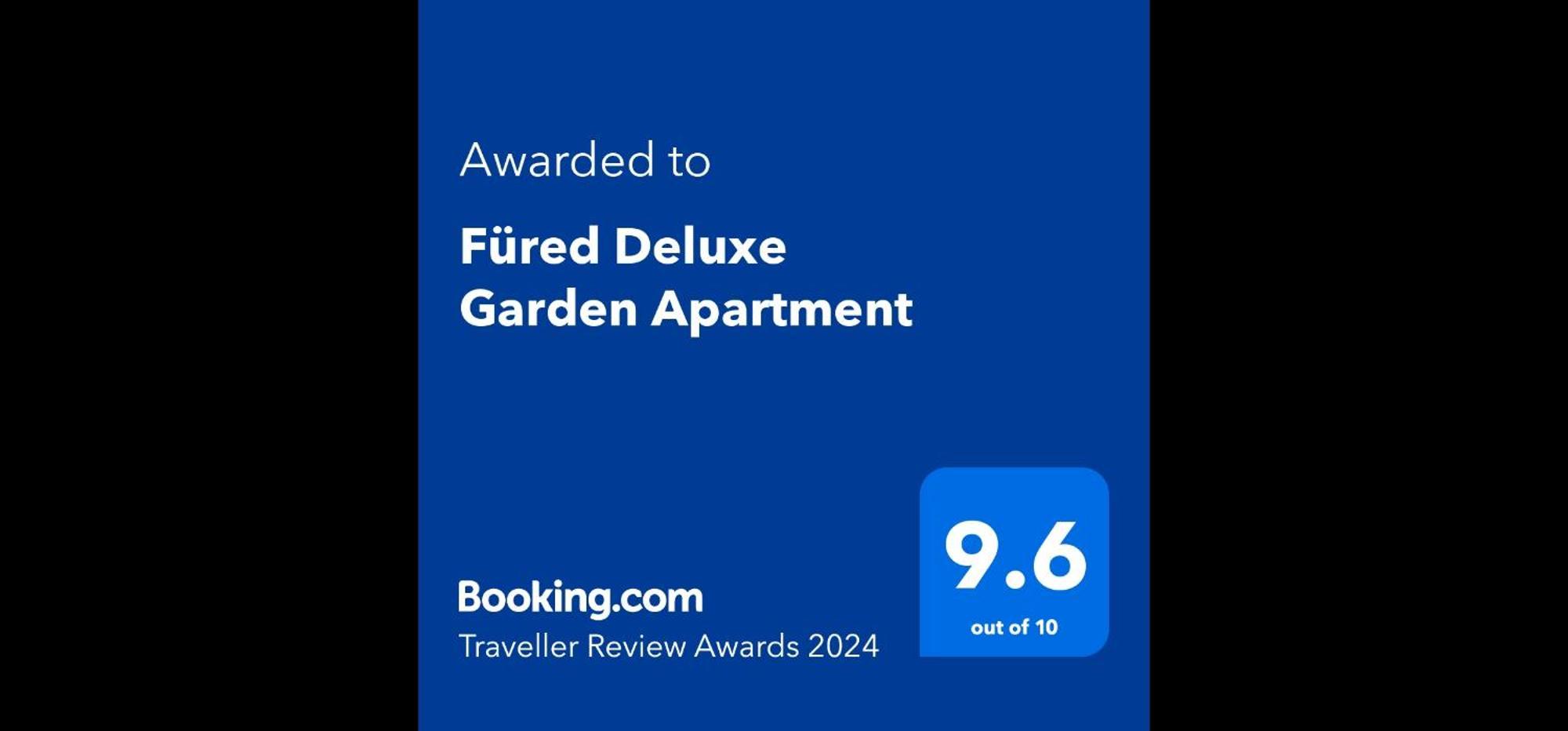 Fuered Deluxe Garden Apartment Balatonfüred Eksteriør billede